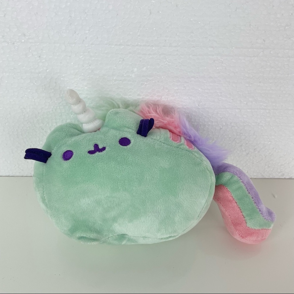 Pusheen Rainbow Unicorn Pastel Green Plush Sound